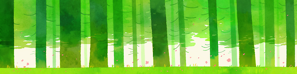 JPG 나무 식물 일러스트 자연 생명 풍경 초록색 여름 빛 소리 봄 숲 땅 생태계 천연 피톤치드 국내일러스트 AI일러스트 AI콘텐츠 계절 컬러 파일형식