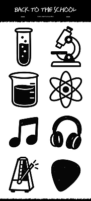 교육 음향기기 현악기 문화예술 실험기구 파일형식 벡터 학교 도구 실험 과학 음악 학습 수업 오브젝트 시험 세포 피펫 비커 원자 현미경 헤드폰 메트로놈 기타 AI파일 국내일러스트 일러스트