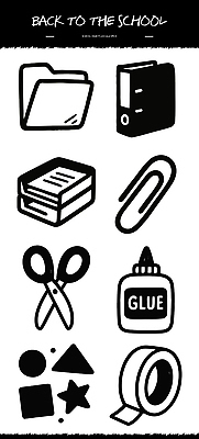 도형 교육 문구용품 사무용품 오브젝트 파일형식 벡터 학교 파일 바인더 종이 클립 테이프 그림 도구 학습 학용품 디자인 컬러 사각형 AI파일 국내일러스트 일러스트