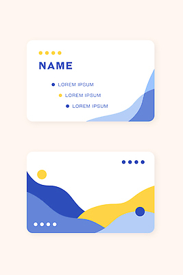 템플릿 비즈니스 파일형식 벡터 명함 디자인 컬러 도형 모던 회사 이름 그래픽 스타일 예시 인쇄물 마케팅 이미지템플릿 AI파일