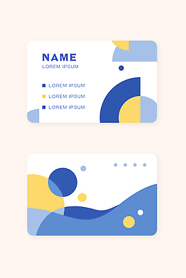 템플릿 무늬 파일형식 벡터 명함 디자인 컬러 모던 기하학 패턴 비즈니스 정보 백그라운드 심볼 이미지템플릿 AI파일