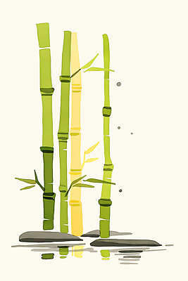 JPG 식물 전통 여유 상징 컬러 겨울 일러스트 자연 풍경 초록색 물 노란색 환경 성장 자르기 대나무 그림 생태계 조경 장면 한국화 매난국죽 평면 국내일러스트 AI일러스트 AI콘텐츠 자연요소 나무 계절 감정 모션 동양화 파일형식