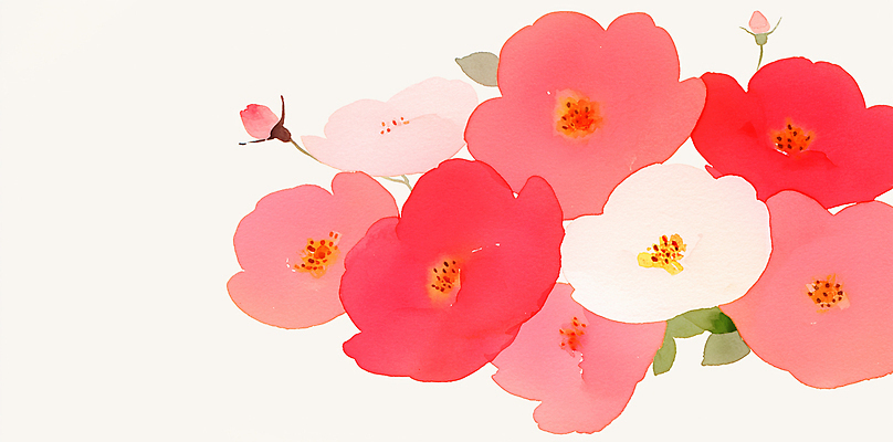 JPG 식물 계절 꽃잎 꽃 화초 컬러 꽃다발 일러스트 자연 생명 수채화 장미 정원 봄 감상 식물원 향기 조화 꽃구경 국내일러스트 AI일러스트 AI콘텐츠 생태계 냄새 파일형식