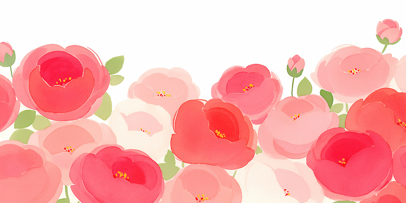 JPG 식물 계절 꽃 컬러 일러스트 자연 생명 수채화 사랑 사람 풍경 장식 여름 장미 정원 색칠 선택 그림 조화 국내일러스트 AI일러스트 AI콘텐츠 감정 컨셉 생태계 파일형식