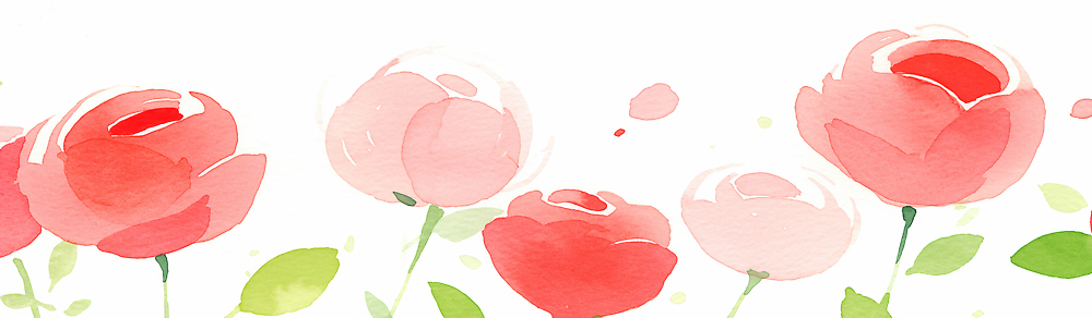 JPG 식물 꽃잎 꽃 예술 분홍색 컬러 백그라운드 잎 꽃밭 일러스트 자연 수채화 장식 빨간색 장미 그림 부드러움 조화 국내일러스트 AI일러스트 AI콘텐츠 감각 생태계 파일형식