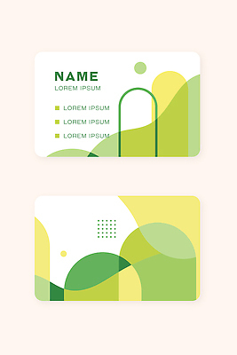 템플릿 무늬 파일형식 벡터 명함 디자인 패턴 컬러 앞면 뒷면 스타일 조합 그래픽 모양 비율 공간 모던 이미지템플릿 AI파일 세트 추상