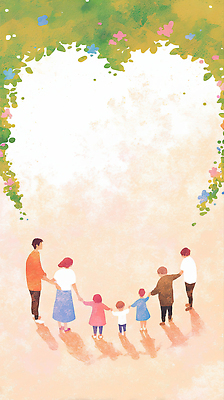 JPG 손 꽃 어린이 일러스트 가족 모션 상상 협력 나뭇잎 함께함 대화 사랑 웃음 소풍 기쁨 하트 연결 즐거움 국내일러스트 AI일러스트 AI콘텐츠 모양 식물 감정 컨셉 잎 관계 표정 말하기 사람 신체부위 야외활동 파일형식