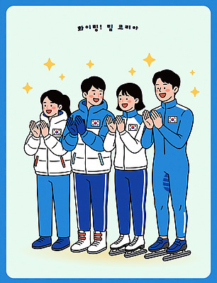 옷 스포츠 일러스트 응원 모션 청소년 협력 운동선수 동계올림픽 한국 소녀 경기 소년 친구 파이팅 경기장 스케이트 스케이팅 그룹 연습 열정 국내일러스트 AI파일 여자 남자 감정 아시아 어린이 스포츠용품 올림픽 스포츠시설 관계 겨울스포츠 사람 파일형식 벡터