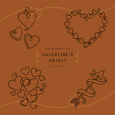 모양 감정 선 컨셉 데이이벤트 이벤트 파일형식 벡터 발렌타인데이 하트 그림 디자인 선물 화살 사랑 축제 기념일 아이디어 그래픽 장식 심볼 로맨틱 수채화 핸드메이드 표현 AI파일 일러스트 국내일러스트 라인아트