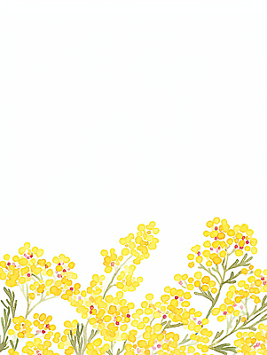 JPG 식물 디자인 꽃잎 꽃 화초 예술 줄기 백그라운드 잎 일러스트 자연 수채화 장식 노란색 튤립 그림 화사함 산수유 국내일러스트 AI일러스트 AI콘텐츠 컬러 컨셉 생태계 파일형식