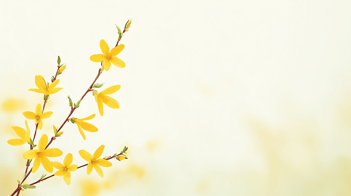 JPG 식물 꽃 백그라운드 잎 일러스트 자연 생명 날씨 햇빛 노란색 환경 정원 봄 들꽃 성장 나뭇가지 개나리 국내일러스트 AI일러스트 AI콘텐츠 나무 계절 컬러 태양 생태계 파일형식