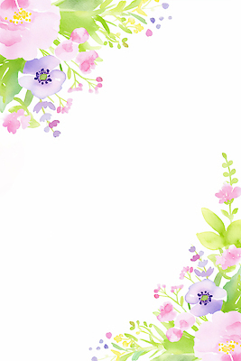 JPG 식물 디자인 꽃 예술 컬러 백그라운드 꽃무늬 일러스트 자연 생명 수채화 프레임 장식 봄 공백 화려 조화 창의력 카피스페이스 국내일러스트 AI일러스트 AI콘텐츠 계절 컨셉 무늬 생태계 파일형식