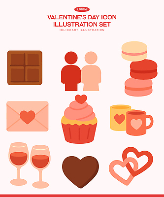 모양 꽃 감정 컨셉 데이이벤트 디저트 주류 이벤트 케이크 파일형식 벡터 발렌타인데이 초콜릿 컵케이크 하트 사람 맥주 사랑 컬러 과자 장미 기념일 선물 AI파일 로맨틱 화이트데이 축하 일러스트 국내일러스트