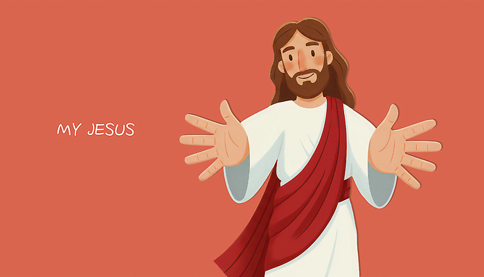 PSD 캐릭터 전통 옷 기독교 종교 어린이 예술 상징 백그라운드 일러스트 표정 사랑 예수 메시지 그림 환영 스토리 창작 국내일러스트 감정 사람 신_종교 파일형식