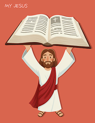 PSD 캐릭터 전통 손 옷 남자 종교 상징 일러스트 표정 사람 머리 믿음 성경 외투 예수 그림 국내일러스트 감정 상의 종교용품 신체부위 신_종교 파일형식