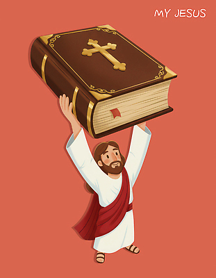 PSD 전통 종교 문화 일러스트 사람 믿음 성경 희망 힘 예수 가르침 그림 신성 복음 인내 자아 국내일러스트 교육 감정 종교용품 신_종교 파일형식