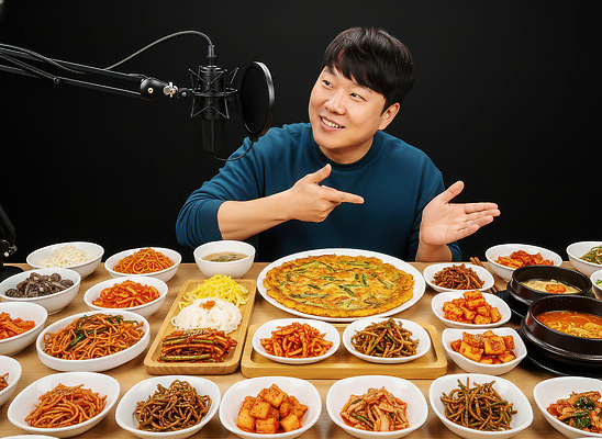 JPG 편집이미지 음료 한식 밥 반찬 디저트 김치 요리 샐러드 면류 전 찌개 안주 나물 방송 먹방 유튜버 편집실사 AI인물포토 AI콘텐츠 음식 채소 CG 파일형식 크리에이터 AI포토