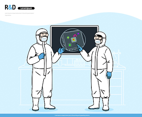 직업 과학 컨셉 모션 실험 개발 학자 파일형식 벡터 연구실 과학자 결과 설명 스크린 작업 자료 기술 분석 실험실 안전 연구소 정보 연구원 실험기구 연구개발 의학 일러스트 국내일러스트 AI파일 연구복