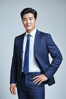 JPG 편집이미지 옷 남자 포즈 비즈니스 표정 정장 카메라 비즈니스맨 자신감 의료성형뷰티 스타일 편집실사 AI인물포토 AI콘텐츠 감정 사람 전자제품 직장인 CG 파일형식 AI포토