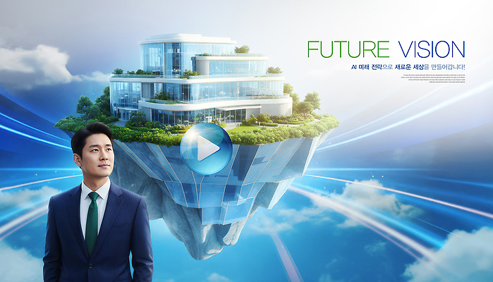 PSD 편집이미지 디자인 건축 백그라운드 비즈니스 미래 기술 사람 비즈니스맨 화려 발전 알림 모던 비전 상상력 창의성 의료성형뷰티 AI_인공지능 이미지편집 남자 컨셉 직장인 파일형식