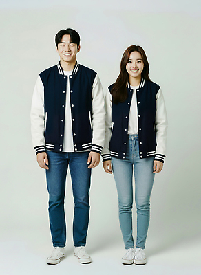 JPG 편집이미지 옷 여자 패션 남자 백그라운드 티셔츠 모션 대학생라이프 서기 웃음 두명 캠퍼스라이프 재킷 청바지 단순화된 의료성형뷰티 스타일 편집실사 AI인물포토 AI콘텐츠 라이프스타일 대학생 셔츠 바지 표정 사람 외투 CG 파일형식 AI포토