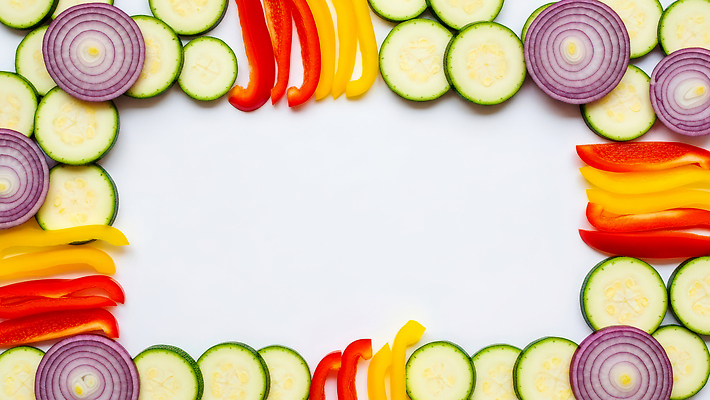 JPG 편집이미지 음식 컬러 채소 재료 양파 피망 오이 프레임 건강 요리 식사 신선 자르기 테두리 준비 편집실사 AI포토 AI콘텐츠 모션 CG 파일형식