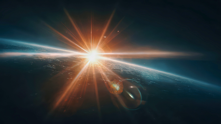 JPG 편집이미지 지구 자연 빛 태양 우주 행성 광선 대기 시간 신비 우주선 경계 지평선 은하수 우주탐사 이미지편집 AI컴퓨터그래픽 AI콘텐츠 자연요소 컨셉 생태계 파일형식