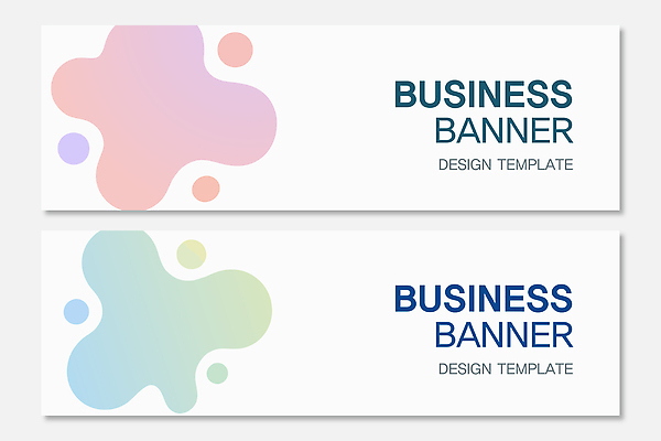 템플릿 배너 컬러 무늬 가로 세트 파일형식 벡터 디자인 모양 비즈니스 그래픽 백그라운드 텍스트 예시 알림 마케팅 모던 사용자 배너템플릿 AI파일 배너세트 가로배너 현수막 파스텔톤 추상