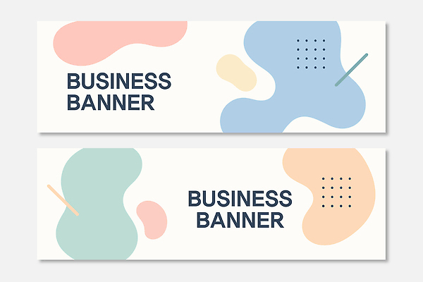 템플릿 배너 컬러 무늬 가로 세트 파일형식 벡터 비즈니스 디자인 그래픽 패턴 텍스트 알림 마케팅 온라인 추상 모던 배너템플릿 AI파일 배너세트 가로배너 현수막 파스텔톤