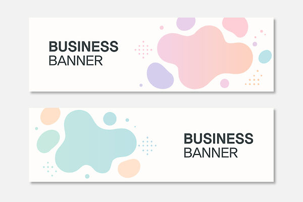 템플릿 배너 컬러 무늬 가로 세트 파일형식 벡터 디자인 비즈니스 공간 모양 분홍색 파란색 민트색 보라색 추상 그래픽 배너템플릿 AI파일 배너세트 가로배너 현수막 파스텔톤