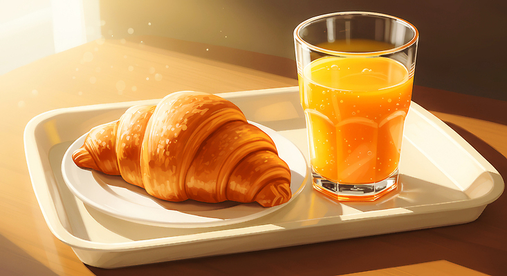 JPG 접시 음료 음식 일러스트 아침 디저트 곡류 주택 쟁반 일상 햇빛 식사 주스 빵집 아침식사 시원함 크루아상 준비 브런치 간편조리식품 맛있는 국내일러스트 AI일러스트 AI콘텐츠 주간 식기 빵 건물 라이프 태양 상점 파일형식