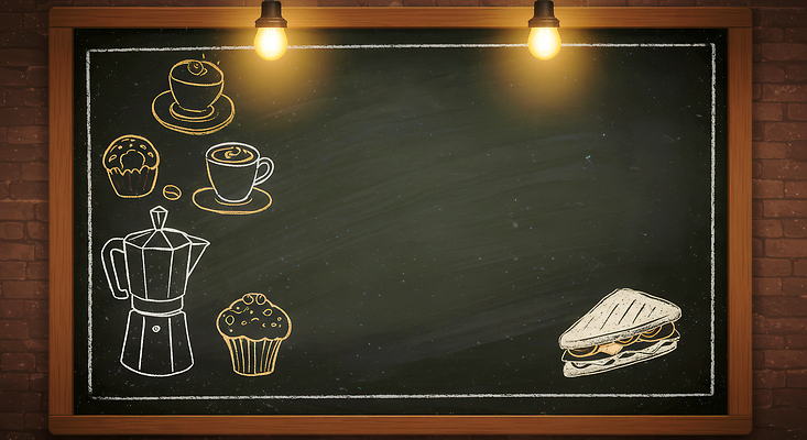 JPG 커피 음료 음식 일러스트 아침 디저트 조명 샌드위치 케이크 식당 식사 칠판 전시 빵집 커피잔 설탕 컵케이크 커피메이커 그림 국내일러스트 AI일러스트 AI콘텐츠 주간 잔 상점 커피용품 파일형식