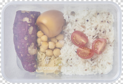 편집이미지 음식 토마토 반찬 식사 준비 도시락 고구마 정리 테이크아웃 점심 쌀밥 PNG 병아리콩 간편조리식품 채소 밥 콩 뿌리채소 파일형식