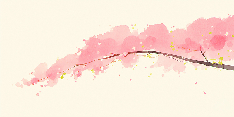JPG 나무 식물 꽃잎 꽃 예술 분홍색 백그라운드 잎 일러스트 자연 꽃나무 풍경 봄 벚꽃 머리핀 혼합 부드러움 만개 뷰티풀 국내일러스트 AI일러스트 AI콘텐츠 계절 컬러 장신구 감각 생태계 파일형식
