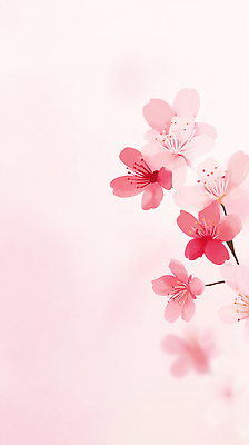 JPG 나무 식물 계절 꽃잎 꽃 예술 분홍색 컬러 백그라운드 일러스트 자연 풍경 촬영 봄 벚꽃 꽃봉오리 화사함 뷰티풀 국내일러스트 컨셉 생태계 파일형식