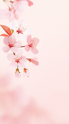 JPG 나무 식물 꽃잎 꽃 분홍색 백그라운드 잎 일러스트 자연 생명 풍경 봄 벚꽃 꽃봉오리 향기 꽃가루 부드러움 뷰티풀 수분_꽃가루 국내일러스트 계절 컬러 감각 가루 생태계 냄새 파일형식