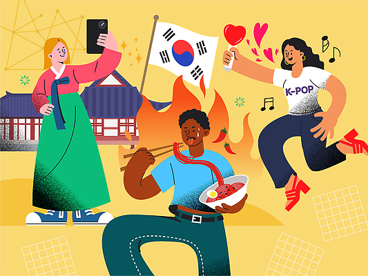 전통 여자 남자 문화 음악 음식 백그라운드 일러스트 모션 한국 미소 하트 축하 그룹 태극기 전통의상 셀프카메라 즐거움 국수 소통 케이팝 국내일러스트 AI파일 모양 감정 아시아 컨셉 문화예술 표정 사람 사진촬영 면류 국기 파일형식 벡터