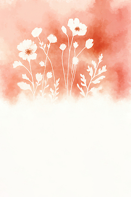 JPG 식물 디자인 꽃잎 꽃 예술 줄기 분홍색 컬러 백그라운드 잎 겨울 패턴 일러스트 자연 생명 수채화 미술 그래픽 장식 흰색 장면 뷰티풀 국내일러스트 AI일러스트 AI콘텐츠 계절 무늬 문화예술 생태계 파일형식