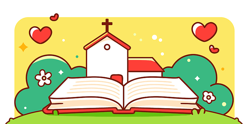 모양 식물 감정 종교 컨셉 종교용품 종교건축 건물 생태계 파일형식 벡터 교회 책 하트 꽃 나무 그림 장면 사랑 평화 기독교 컬러 자연 디자인 문화 풍경 상징 건축 AI파일 일러스트 국내일러스트 배너 성경