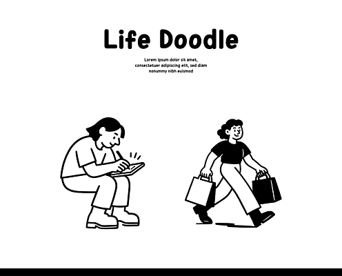 손 가방 일러스트 모션 표정 대화 선물 사람 두명 일상 쇼핑 상점 공책 시간 작업 상품 즐거움 그림 국내일러스트 AI파일 잡화 감정 문구용품 말하기 라이프 신체부위 파일형식 벡터