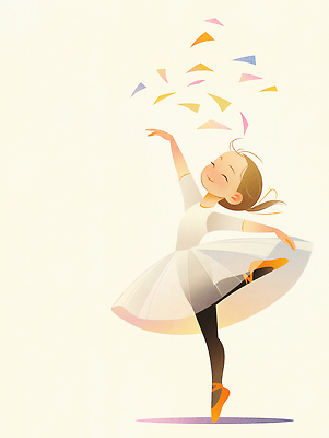 JPG 종이 컬러 조각 포즈 일러스트 모션 놀이 표정 미술 소녀 공중 판타지 운동 무대 춤 원형 발레 즐거움 그림 발레복 창의성 국내일러스트 AI일러스트 AI콘텐츠 도형 옷 여자 감정 어린이 상상 문화예술 건강 파일형식