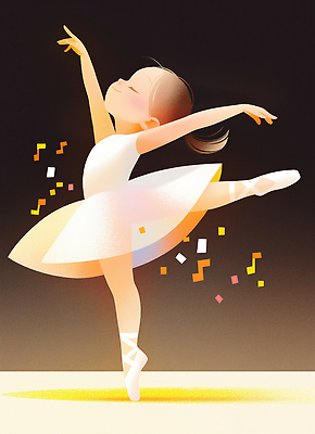 JPG 어린이 예술 음악 스포츠 포즈 일러스트 모션 성공 소녀 공연 무대 표현 춤 발레 연습 즐거움 그림 발레리나 창의성 국내일러스트 AI일러스트 AI콘텐츠 여자 감정 컨셉 문화예술 사람 이벤트 파일형식