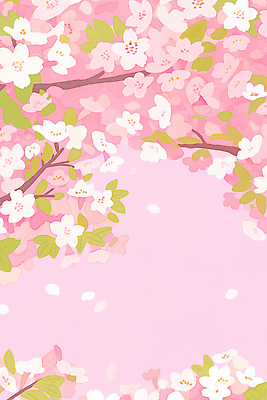 JPG 나무 식물 계절 꽃잎 꽃 분홍색 일러스트 자연 하늘 나뭇잎 풍경 햇빛 일본 봄풍경 봄 벚꽃 국내일러스트 AI일러스트 AI콘텐츠 아시아 컬러 잎 태양 생태계 파일형식