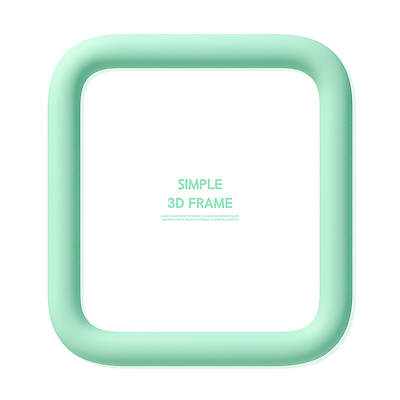 모양 PSD 편집이미지 디자인 컬러 프레임 장식 3D 전시 제조 크기 배열 심플 스타일 편집3D 디지털합성 파일형식