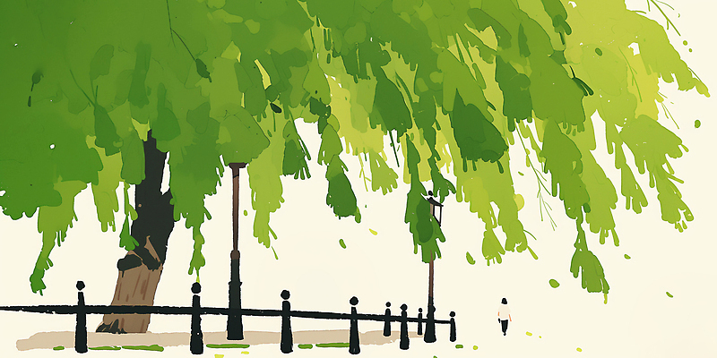 JPG 나무 공원 길 잎 가로등 벤치 일러스트 자연 휴식 사람 풍경 일상 생활 여름 운동 맑음 봄 산책 산책로 도시 국내일러스트 AI일러스트 AI콘텐츠 식물 계절 공공시설 컨셉 의자 날씨 건강 라이프 생태계 파일형식
