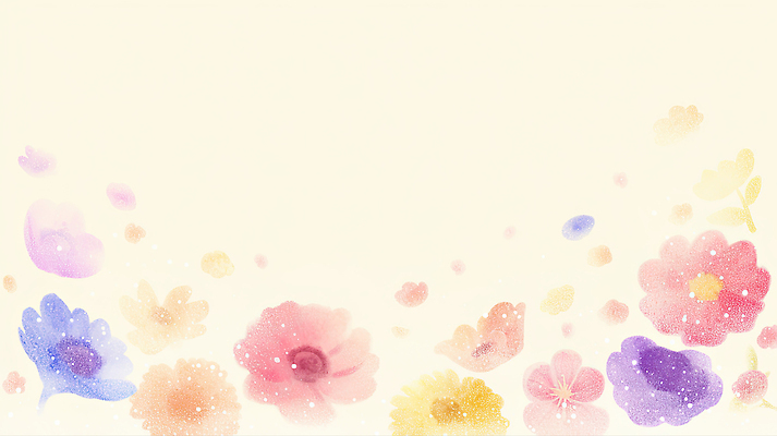 JPG 식물 디자인 꽃 예술 컬러 백그라운드 꽃밭 일러스트 봄꽃 자연 페인팅 수채화 풍경 여름 다양 원화 그림 장면 화사함 뷰티풀 소프트 국내일러스트 AI일러스트 AI콘텐츠 계절 다수 컨셉 돈 봄 생태계 파일형식