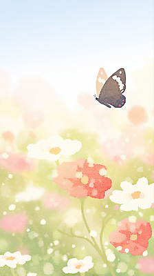 JPG 식물 꽃 컬러 나비 백그라운드 이동 꽃밭 일러스트 자연 생명 수채화 풍경 여름 세계 정원 생태계 애벌레 뷰티풀 국내일러스트 AI일러스트 AI콘텐츠 계절 곤충 컨셉 벌레 파일형식