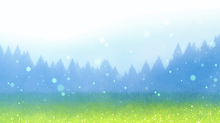 JPG 나무 일러스트 자연 하늘 아침 풍경 잔디 초원 초록색 여름 파란색 안개 숲 시원함 숲길 조화 국내일러스트 AI일러스트 AI콘텐츠 주간 식물 계절 길 컬러 날씨 생태계 파일형식