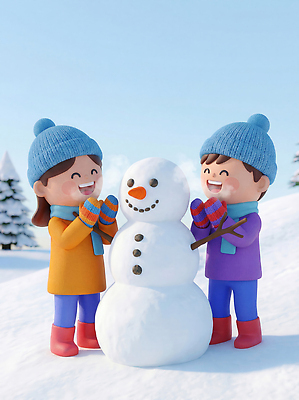 JPG 편집이미지 장갑 겨울 자연 눈사람 놀이 겨울스포츠 산 웃음 친구 산책 흰색 눈 겨울방학 편집3D AI컴퓨터그래픽 AI콘텐츠 자연요소 잡화 계절 스포츠 컬러 관계 날씨 방학 휴식 표정 3D 생태계 파일형식