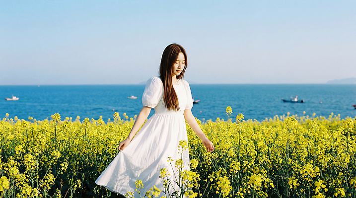 JPG 편집이미지 여자 꽃 바다 여행 꽃밭 모션 자연 휴식 풍경 해변 여름 제주도 농장 소풍 걷기 의료성형뷰티 편집실사 AI인물포토 AI콘텐츠 식물 계절 컨셉 농업 한국 사람 야외활동 CG 생태계 파일형식 AI포토
